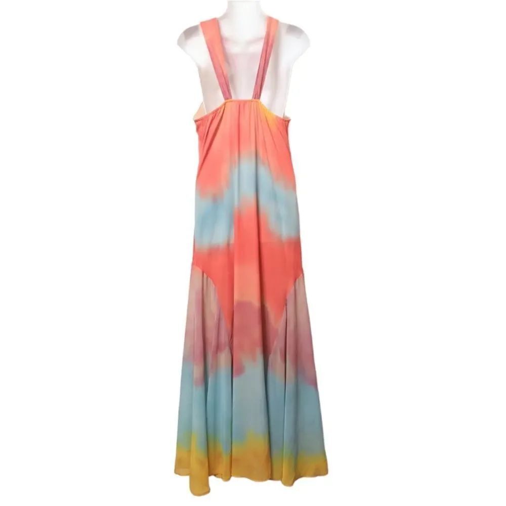 NWT SUNDANCE Mauna Loa Ombre Maxi Dress 12 - Picture 6 of 7